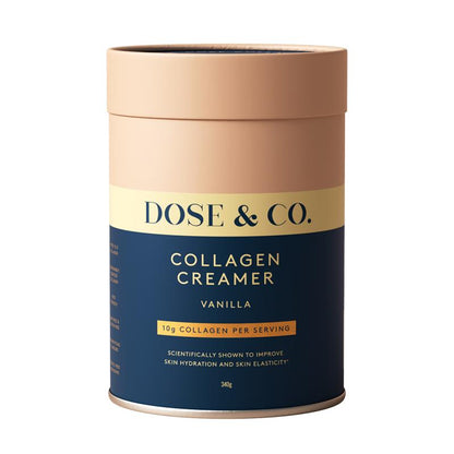 Dose &amp; Co 胶原蛋白奶精 香草味 340g 