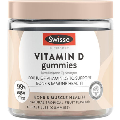 Swisse 维生素 D 软糖 60 包