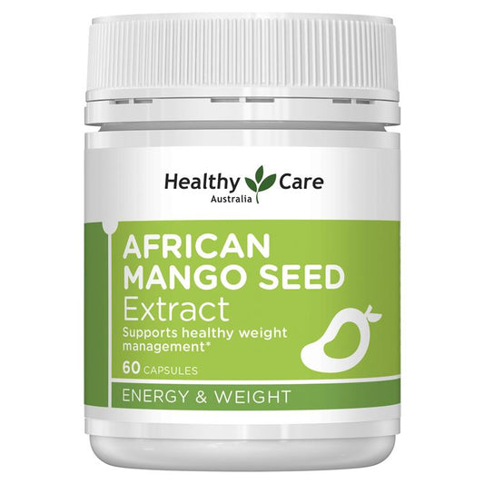 Healthy Care African Mango Seed Extract 50mg 60 Capsules