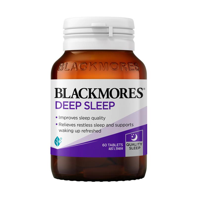 Viên uống hỗ trợ giấc ngủ sâu Blackmores Deep Sleep 60 viên 