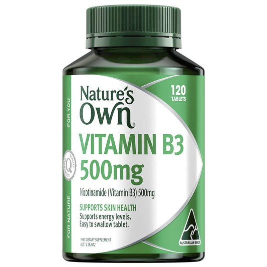 Vitamin B3 Nature's Own 500mg 120 Viên 