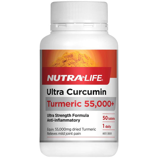 Nutra-Life Ultra Curcumin Turmeric 55000+ 50 Tablets