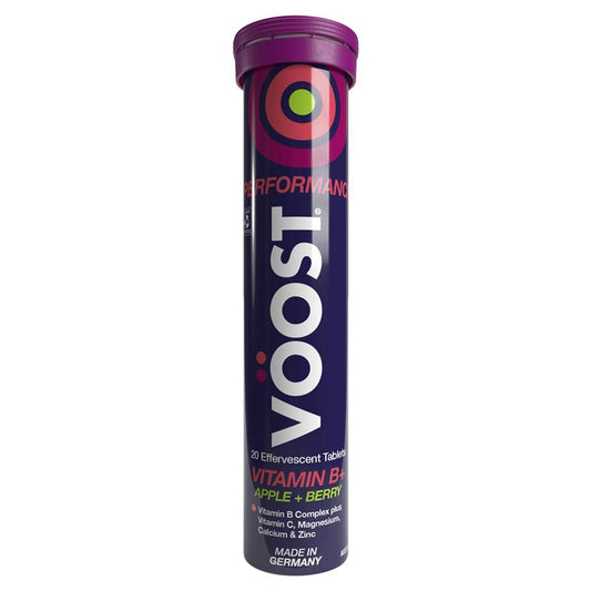 Voost Vitamin B+ Apple + Berry Performance Viên sủi bọt 20 viên 