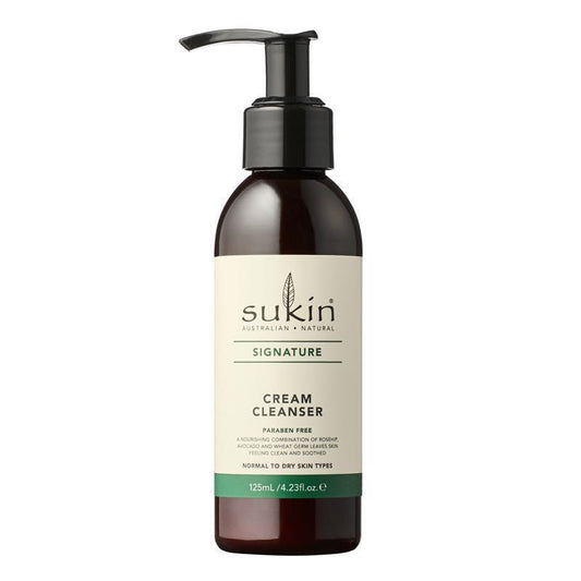 Sữa rửa mặt dạng kem Sukin Signature dạng bơm 125ml 