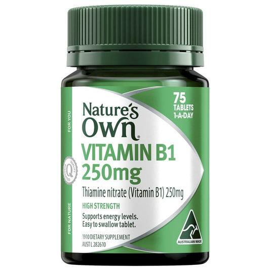 Vitamin B1 cường độ cao của Nature's Own 250mg 75 viên 
