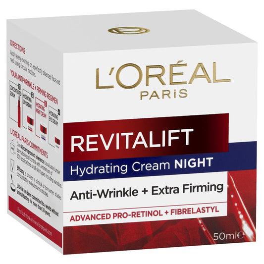 Kem dưỡng da ban đêm L'Oreal Paris Revitalift 50ml 