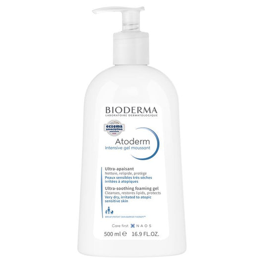 Bioderma 贝德玛 Atoderm 强效保湿啫喱泡沫洁面乳 500ml 