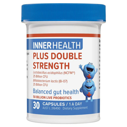 Inner Health Plus 双倍强度益生菌 30 粒胶囊
