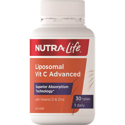 Nutra-Life 高级脂质体维生素C 30片