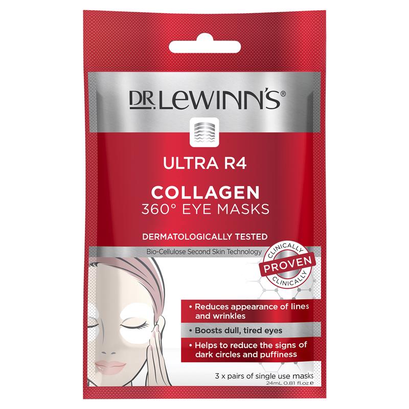 Dr LeWinn's 超级 R4 胶原蛋白 360 眼膜 3 片装
