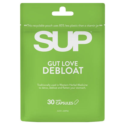 SUP Gut Love Debloat 30 Capsules