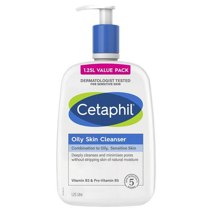 Cetaphil 油性皮肤清洁剂 1.25L 