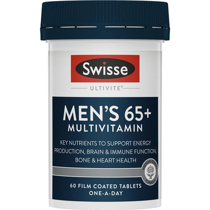 Swisse 男士复合维生素 65+ 60 片