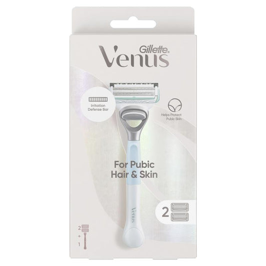 Lưỡi dao cạo râu Gillette Venus dành cho lông mu và da 2 lưỡi 