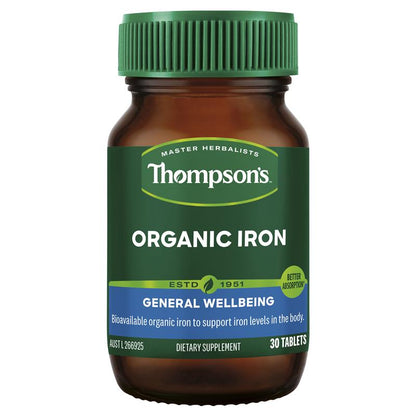 Sắt hữu cơ Thompson 24mg 30 viên 