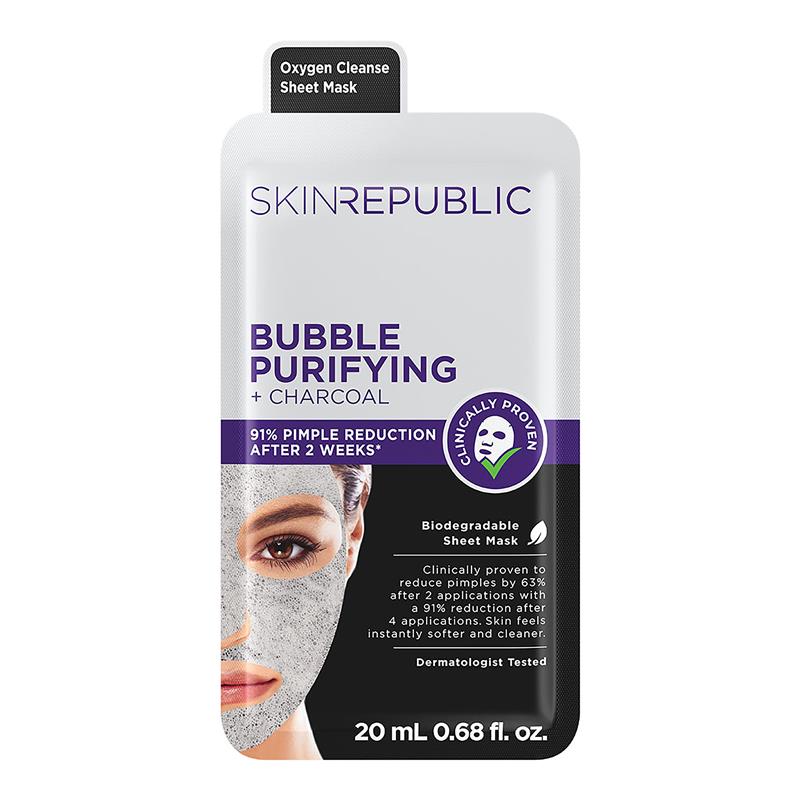 Skin Republic Bubble Purifying Charcoal Face Mask