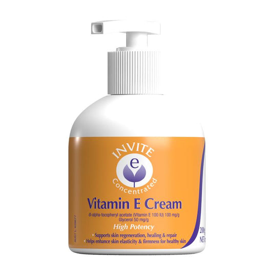 Mời E Vitamin E Cream 200g Bơm 
