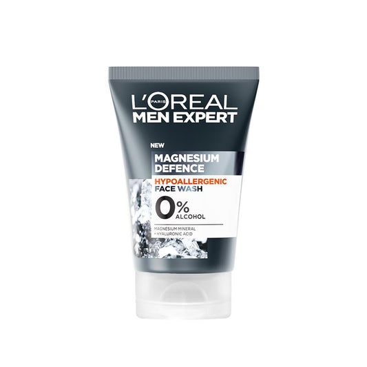 Sữa rửa mặt L'Oreal Paris Men Expert Magnesium Defence Wash 100ml 