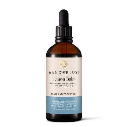 Wanderlust Lemon Balm Drops 90ml
