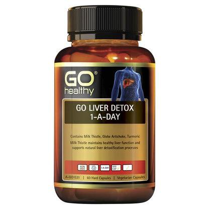 Viên uống giải độc gan GO Healthy Liver Detox 1 viên/ngày 60 viên 