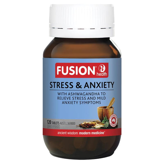 Fusion Health Stress &amp; Anxiety 120 viên 