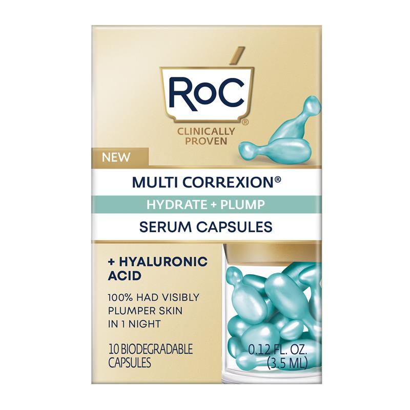 RoC Multi Correxion 保湿丰盈晚间精华胶囊 10 粒