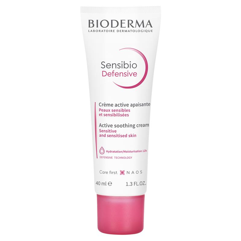 Kem dưỡng ẩm Bioderma Sensibio Soothing Defensive Light dành cho da nhạy cảm 40ml 