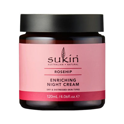 Sukin 玫瑰果滋养晚霜 120ml 