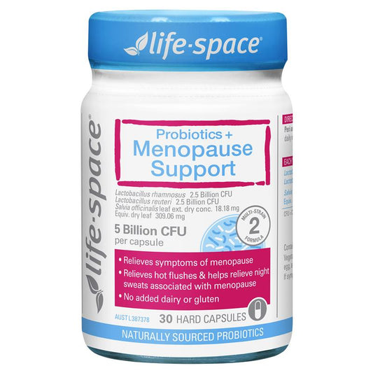 Life-Space 益生菌+更年期支持 30 粒胶囊