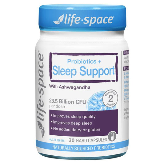 Life-Space 益生菌+睡眠支持 30 粒胶囊