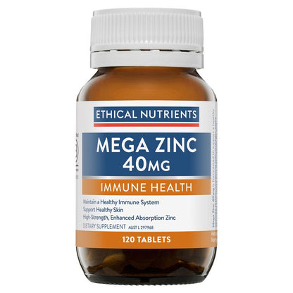 Ethical Nutrients 超级锌 40 毫克 120 片