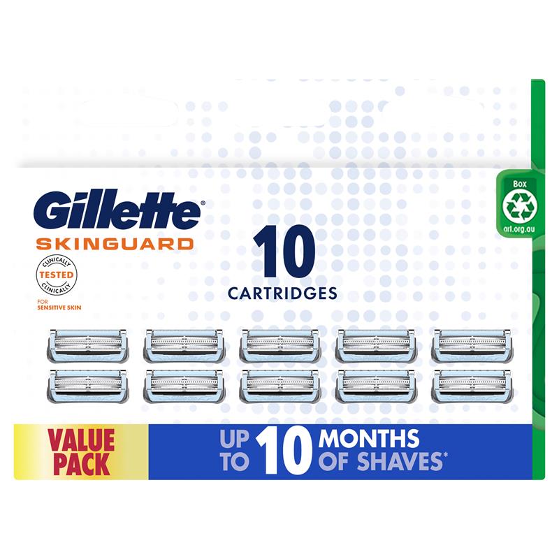 Gillette Skinguard A5 Cartridges 10 Pack