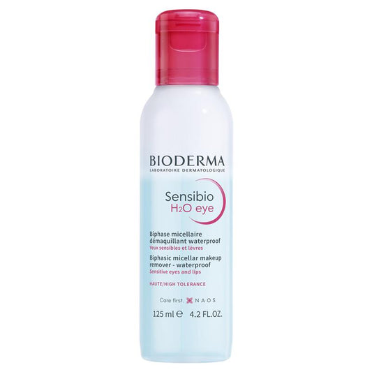 Nước tẩy trang Bioderma Sensibio H2O Eye Biphasic Micellar dành cho da nhạy cảm 125ml 