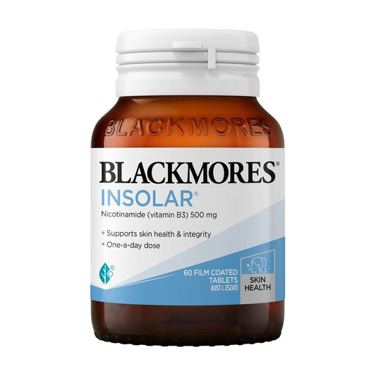 Viên uống bổ sung vitamin B3 Blackmores Insolar Skin Health 60 viên 