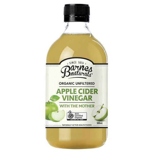Barnes Naturals Organic Apple Cider Vinegar with the Mother 500ml