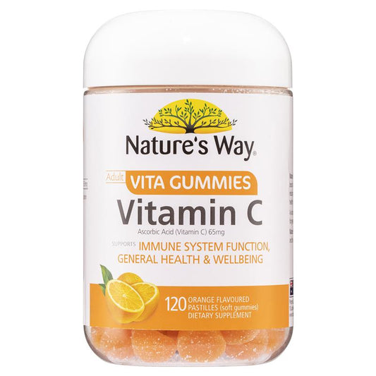 Kẹo dẻo bổ sung vitamin C Nature's Way Adult Vita Gummies 120 viên 