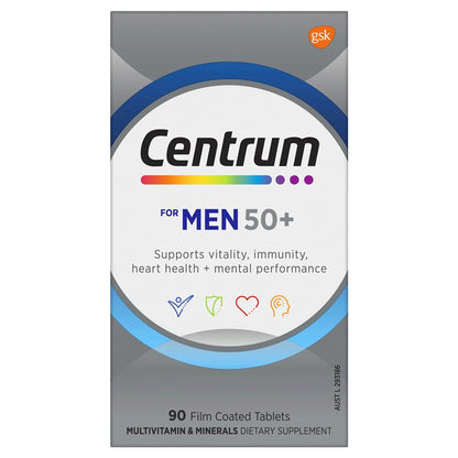 Centrum For Men 50+ 90 Tablets