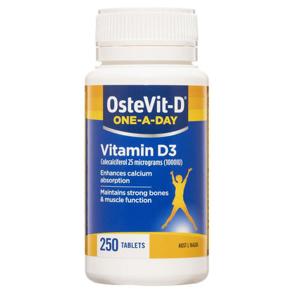 OsteVit-D Vitamin D3 One-A-Day 250 Tablets