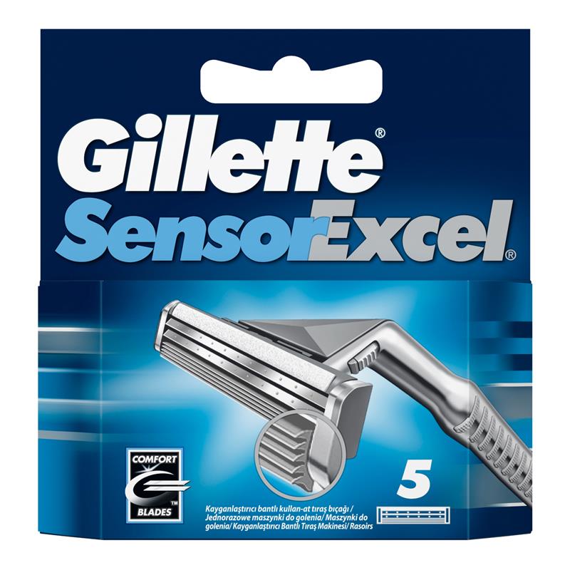 Bộ dao cạo râu Gillette Sensor Excel Refill 10 