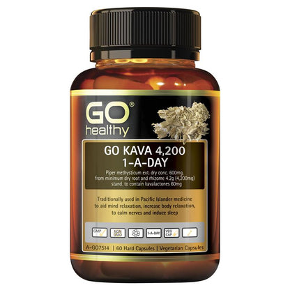 GO Healthy Kava 4200 1-a-day 60 viên nang rau 