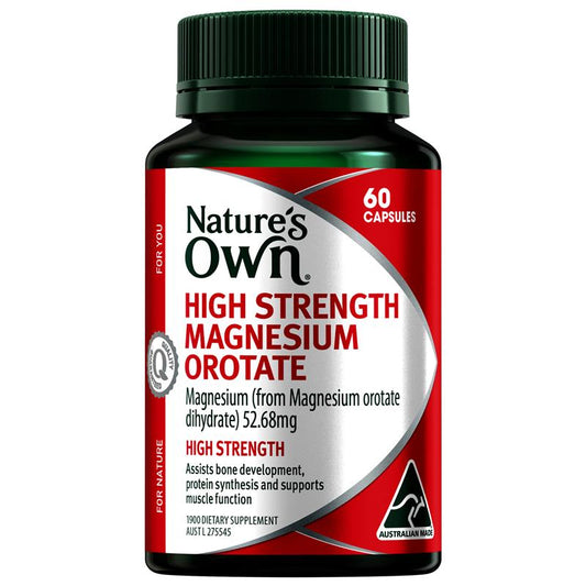 Viên nang Magie Orotate cường độ cao của Nature's Own 60 viên 