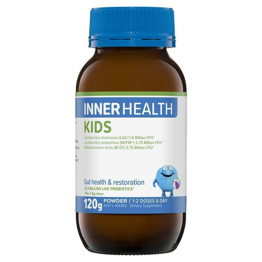 Inner Health Kids Probiotic 120g Powder Fridge Line
