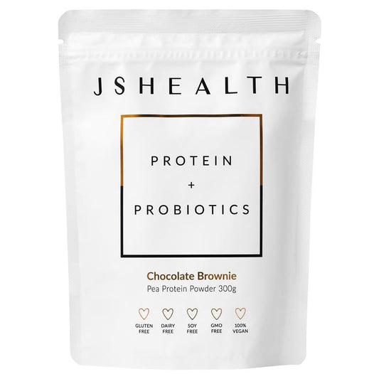 JSHEALTH 蛋白质+益生菌巧克力布朗尼 300克