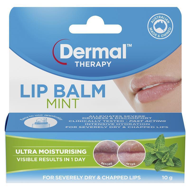 Dermal Therapy 薄荷润唇膏 10g 
