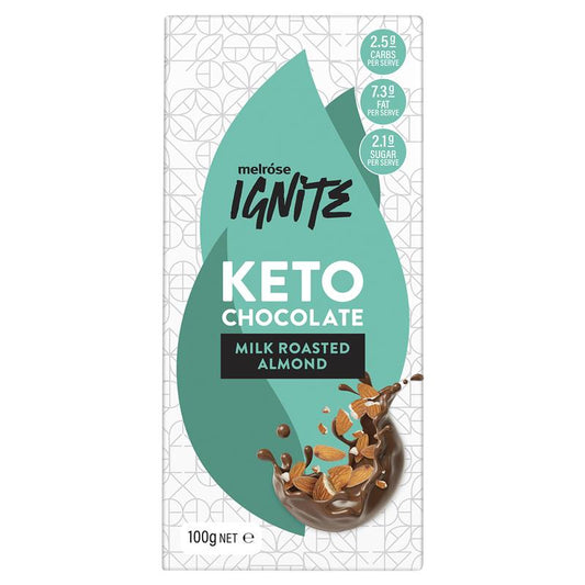 Sữa sô cô la rang Melrose Ignite Keto 100g 