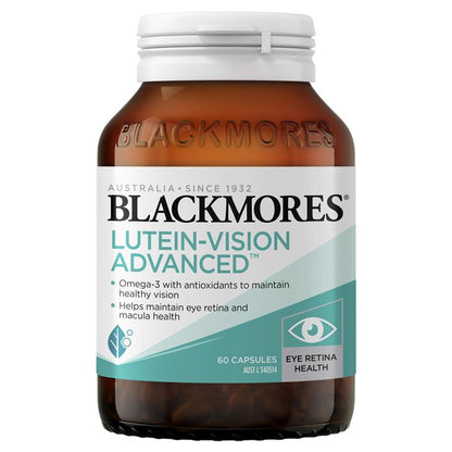 Blackmores 叶黄素视力增强版 60 粒胶囊