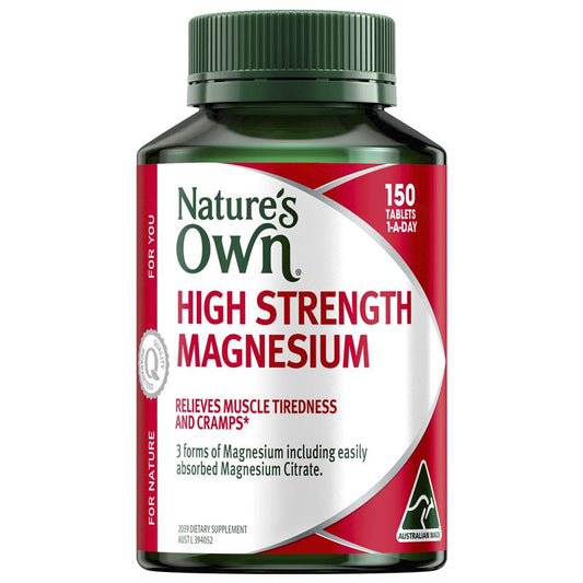 Viên uống bổ sung Magiê cường độ cao Nature's Own 150 viên 