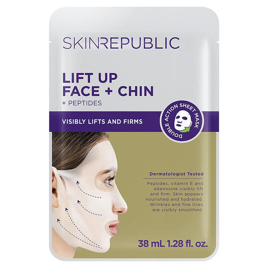 Mặt nạ nâng cơ mặt + cằm Skin Republic 