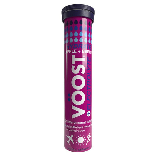 Viên sủi Voost Hydrate Apple + Berry gói 20 viên 