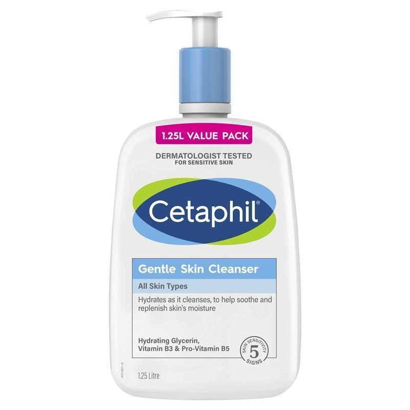 Sữa rửa mặt dịu nhẹ Cetaphil cho mặt và body 1.25L 